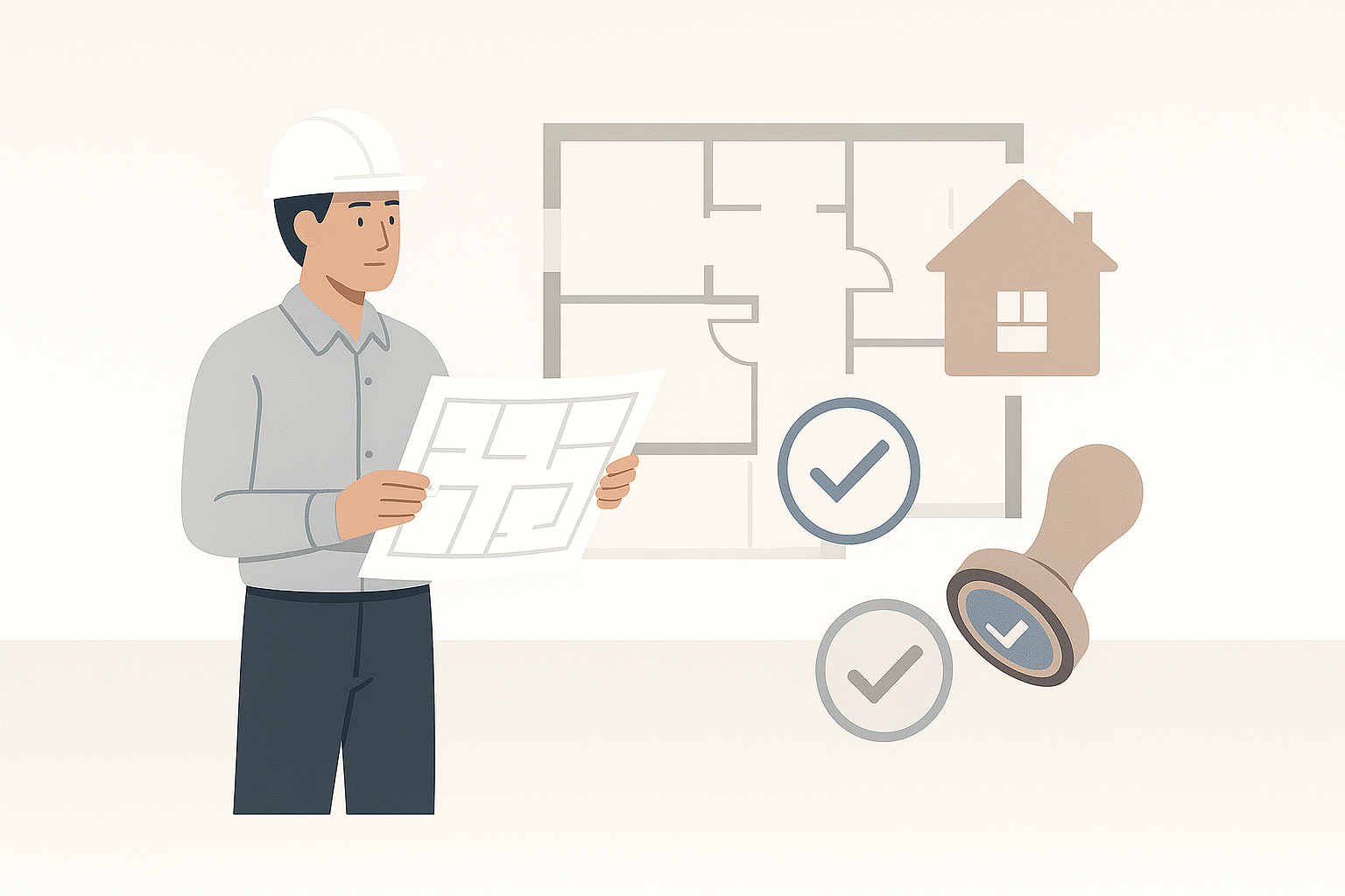 услугу оформлению перепланировки