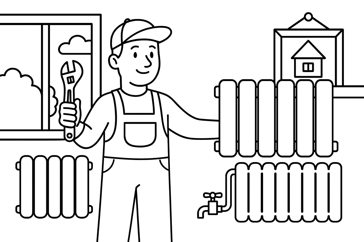 Замена батарей отопления Минск
