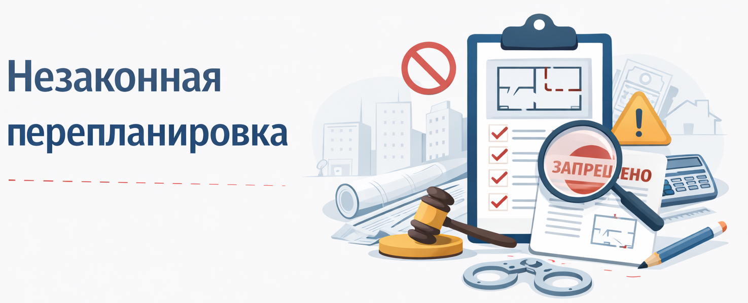 незаконная перепланировка